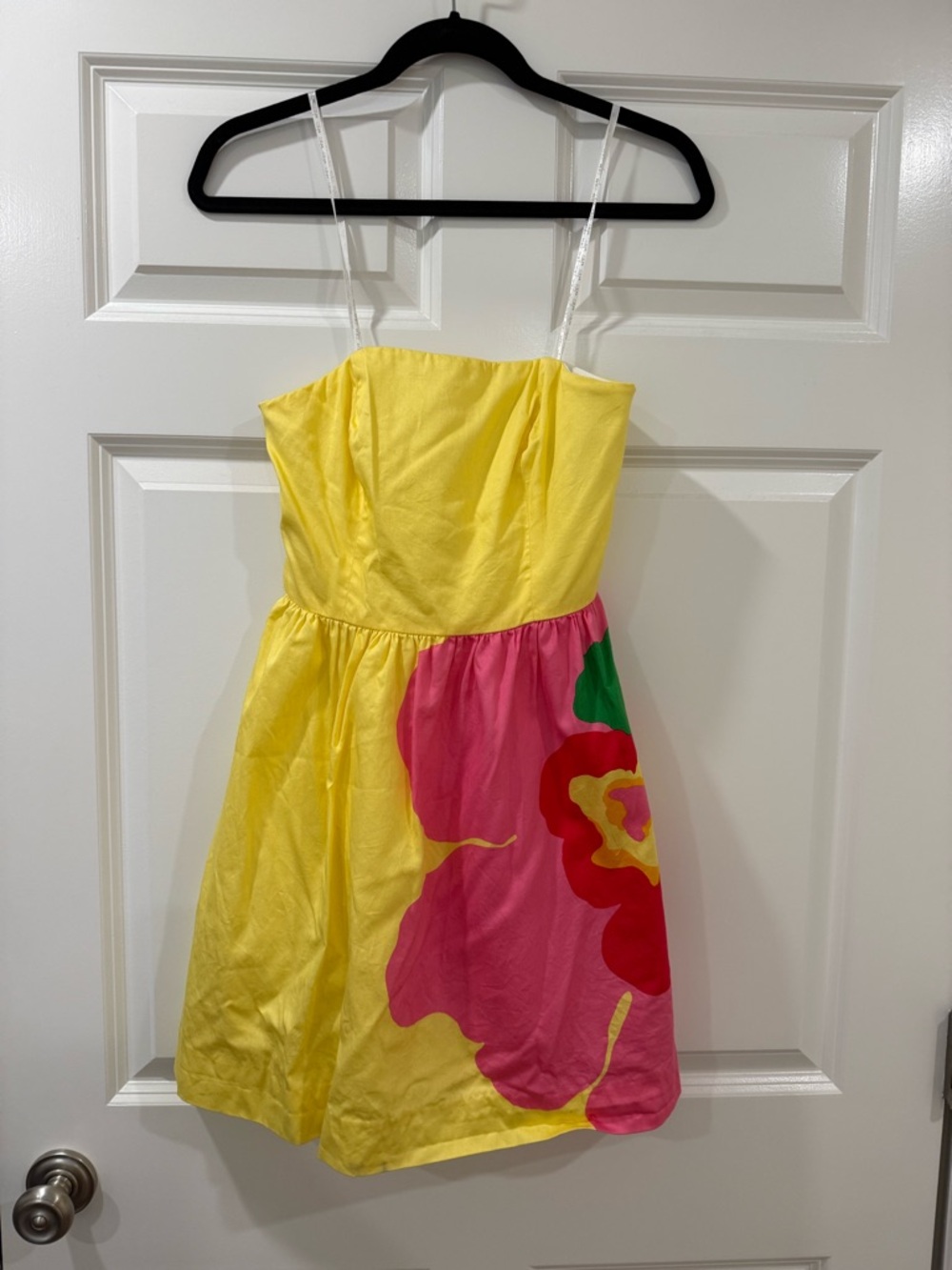 Lilly Pulitzer Bright Yellow & Pink Floral Sundress